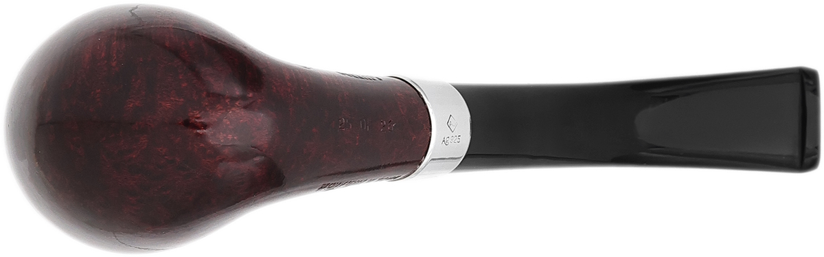 Dunhill Zeppelin Bruyere Quaint Bent Billiard with Silver (4) (25/26) (2025) (with Case and Tamper)