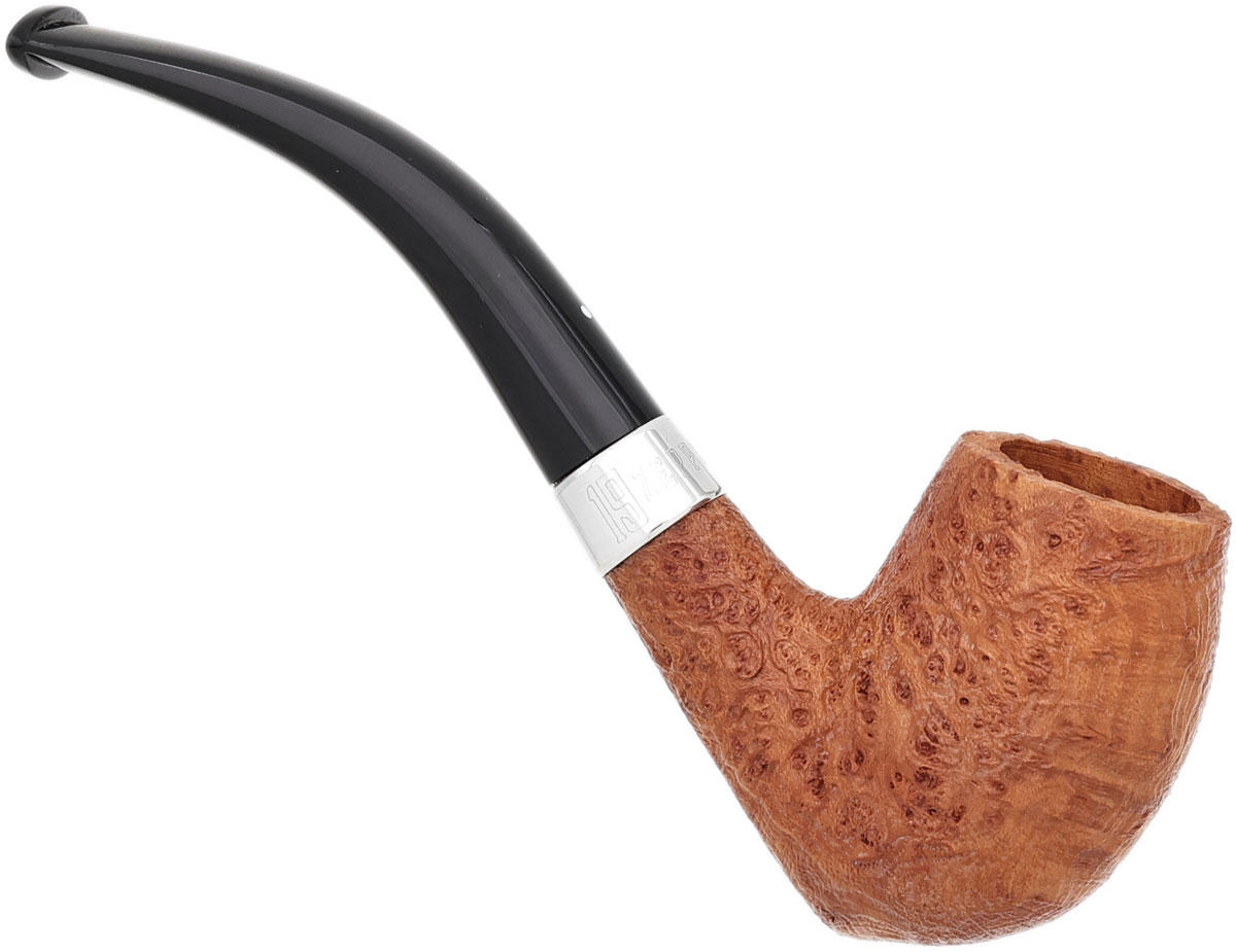 Dunhill Zeppelin Tanshell Quaint Bent Billiard with Silver (4) (4/16) (2025) (with Case and Tamper)