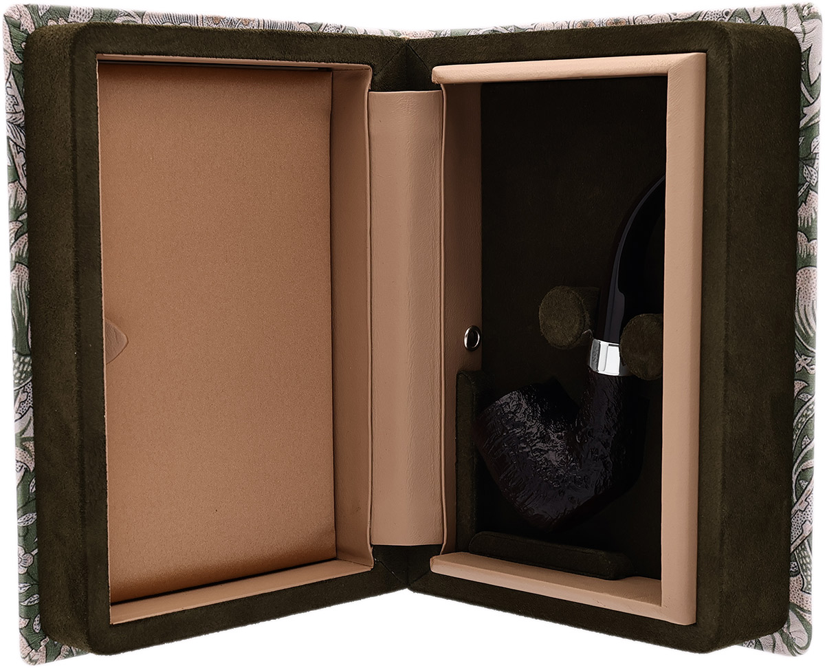 登喜路 William Morris Shell Briar with Silver (4) (40/60) (2026) 弯式撞球斗