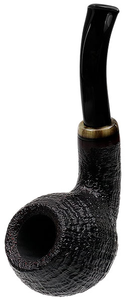 Former Sandblasted Bent Egg with Horn