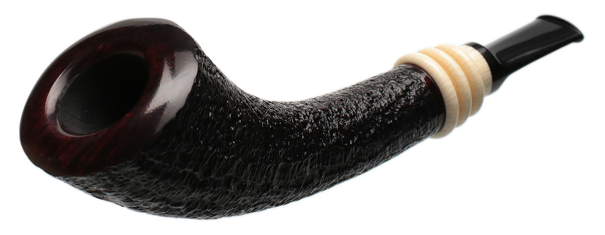 Former Partially Sandblasted Horn with Ivorite