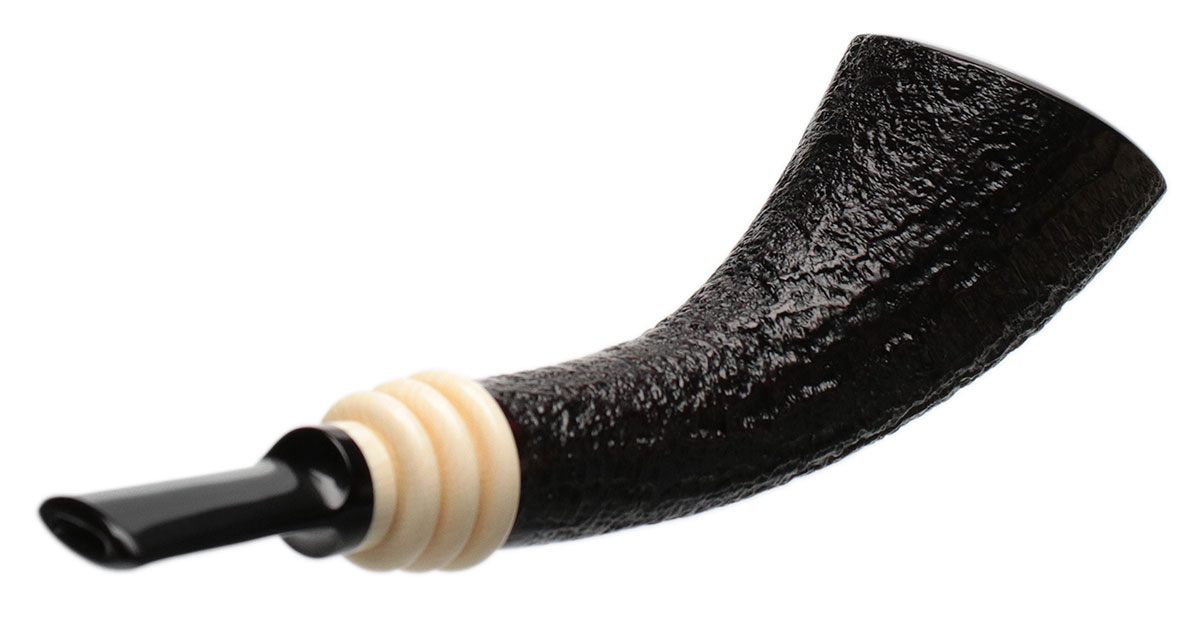 Former Partially Sandblasted Horn with Ivorite
