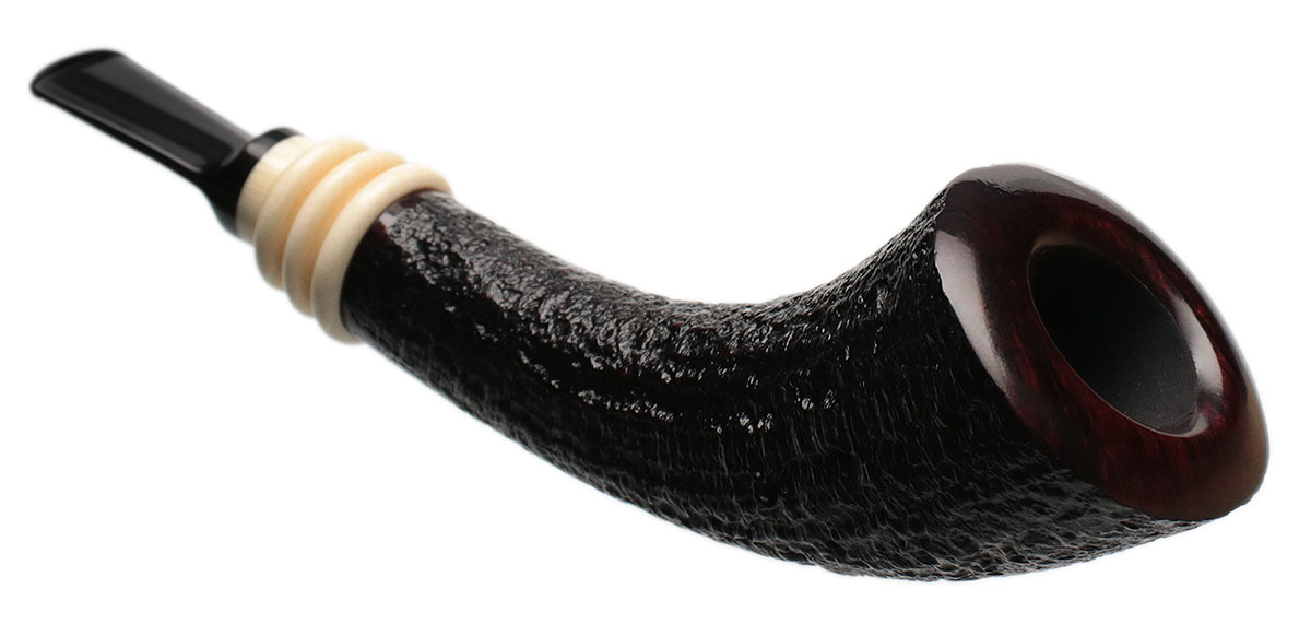 Former Partially Sandblasted Horn with Ivorite