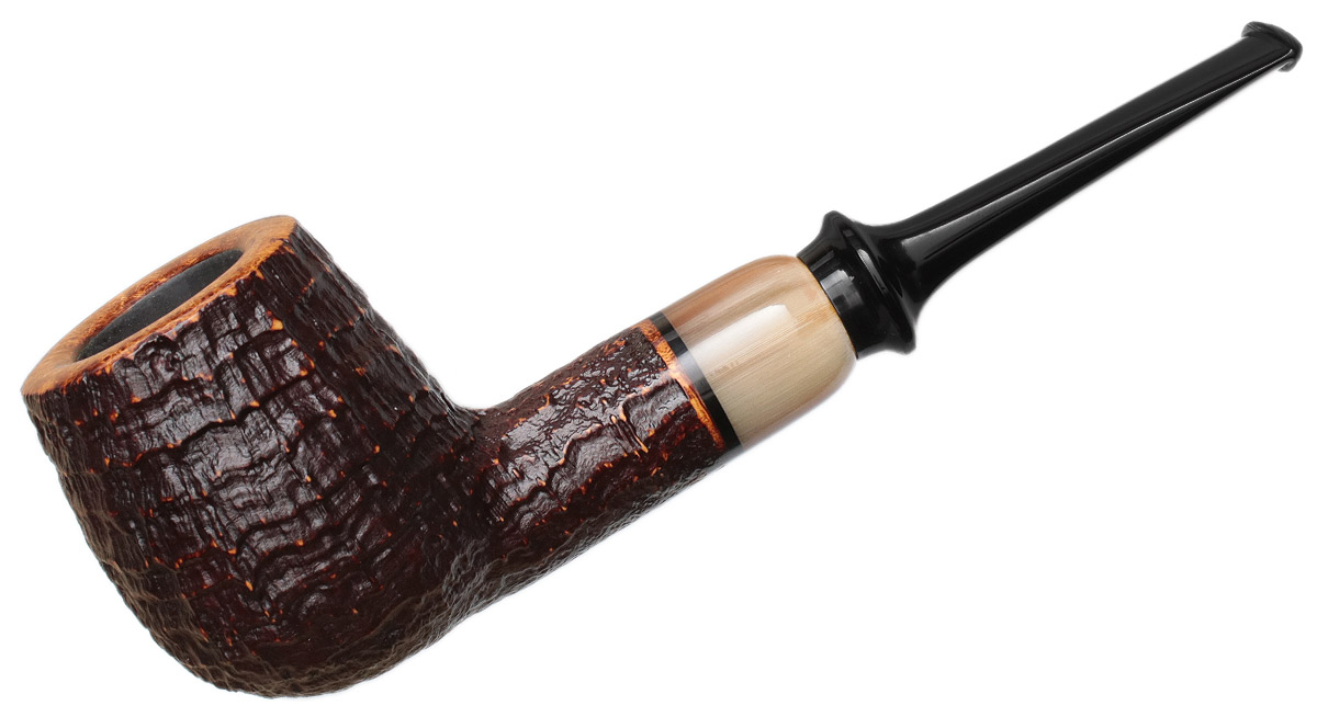 Former Sandblasted Billiard with Horn