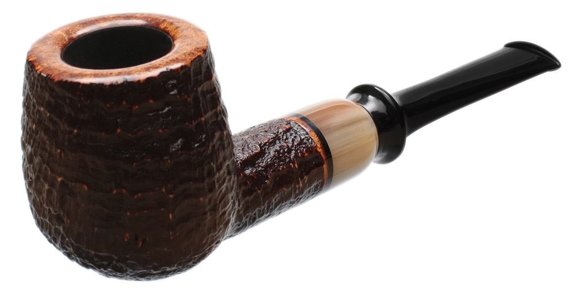 Former Sandblasted Billiard with Horn