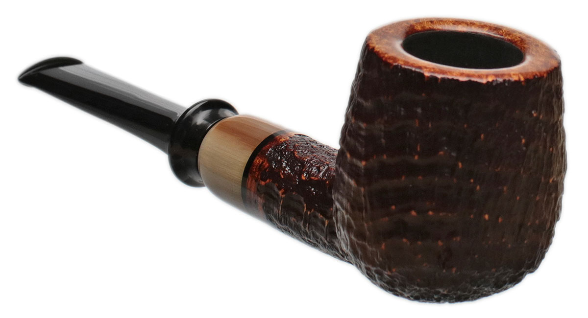Former Sandblasted Billiard with Horn