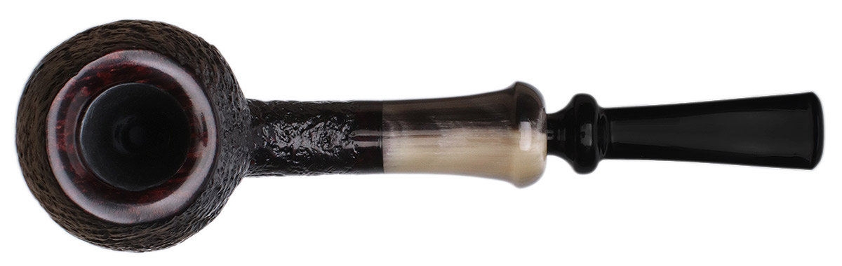 Former Sandblasted Bent Egg with Horn