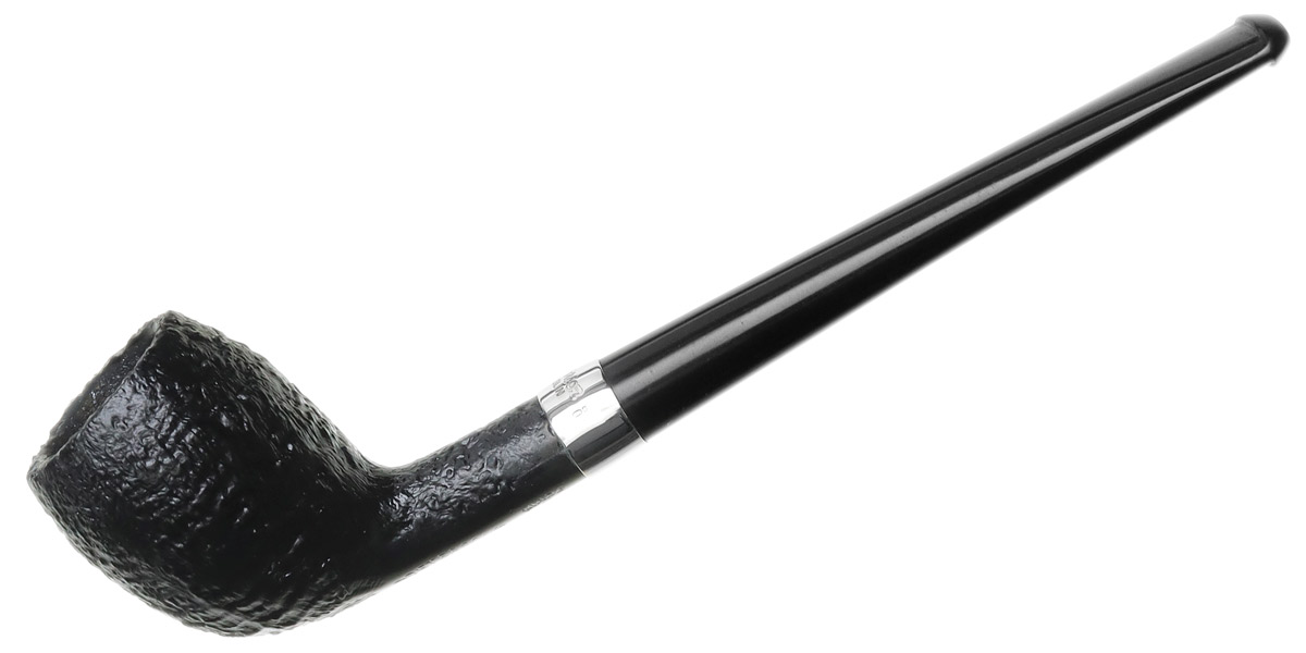 Peterson Junior Sandblasted Silver Mounted Belge Fishtail