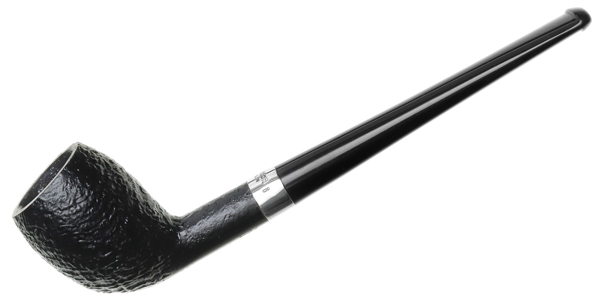 Peterson Junior Sandblasted Silver Mounted Belge Fishtail
