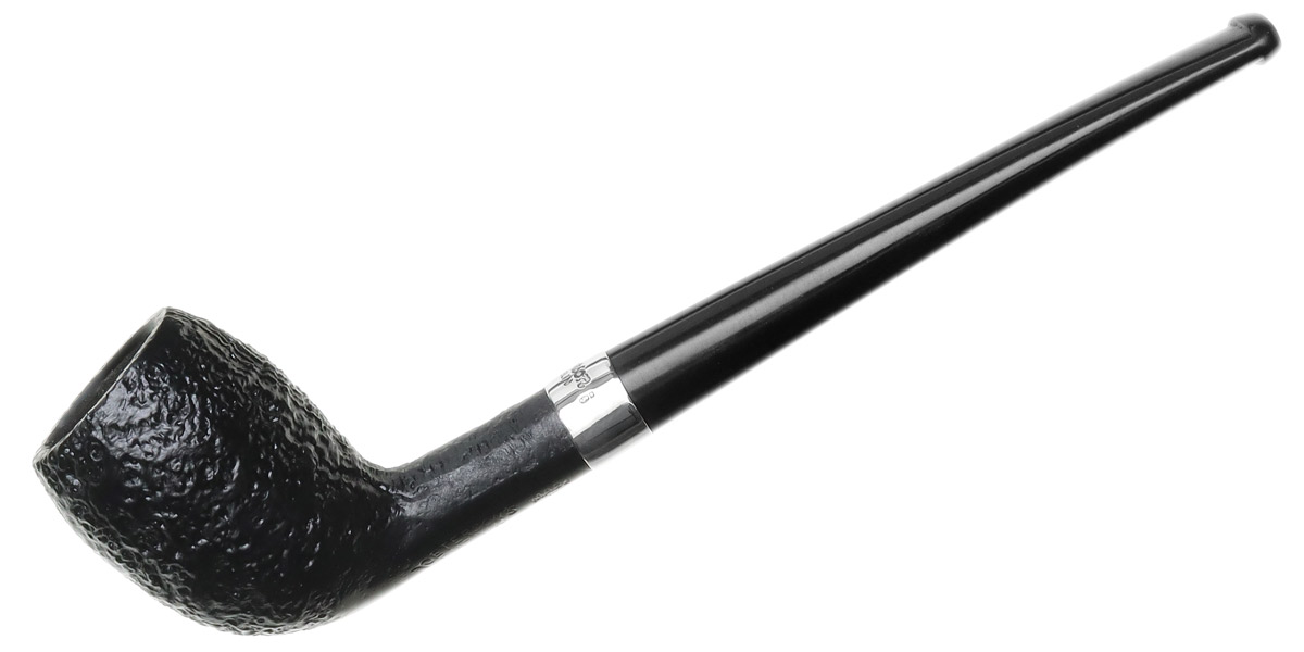 Peterson Junior Sandblasted Silver Mounted Belge Fishtail