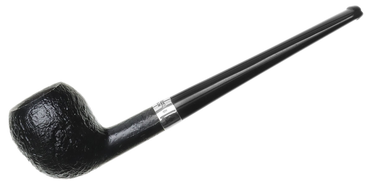 Peterson Junior Sandblasted Silver Mounted Acorn Fishtail