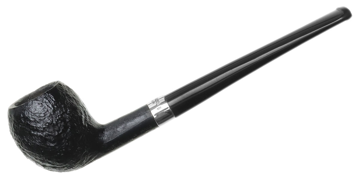 Peterson Junior Sandblasted Silver Mounted Acorn Fishtail