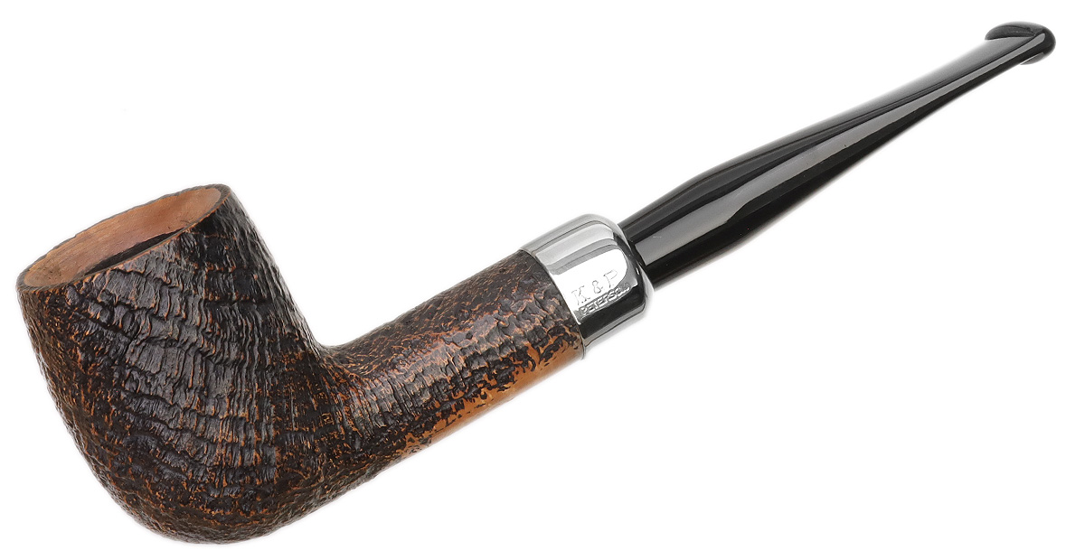 Peterson: Arklow Sandblasted (106) Fishtail Tobacco Pipe