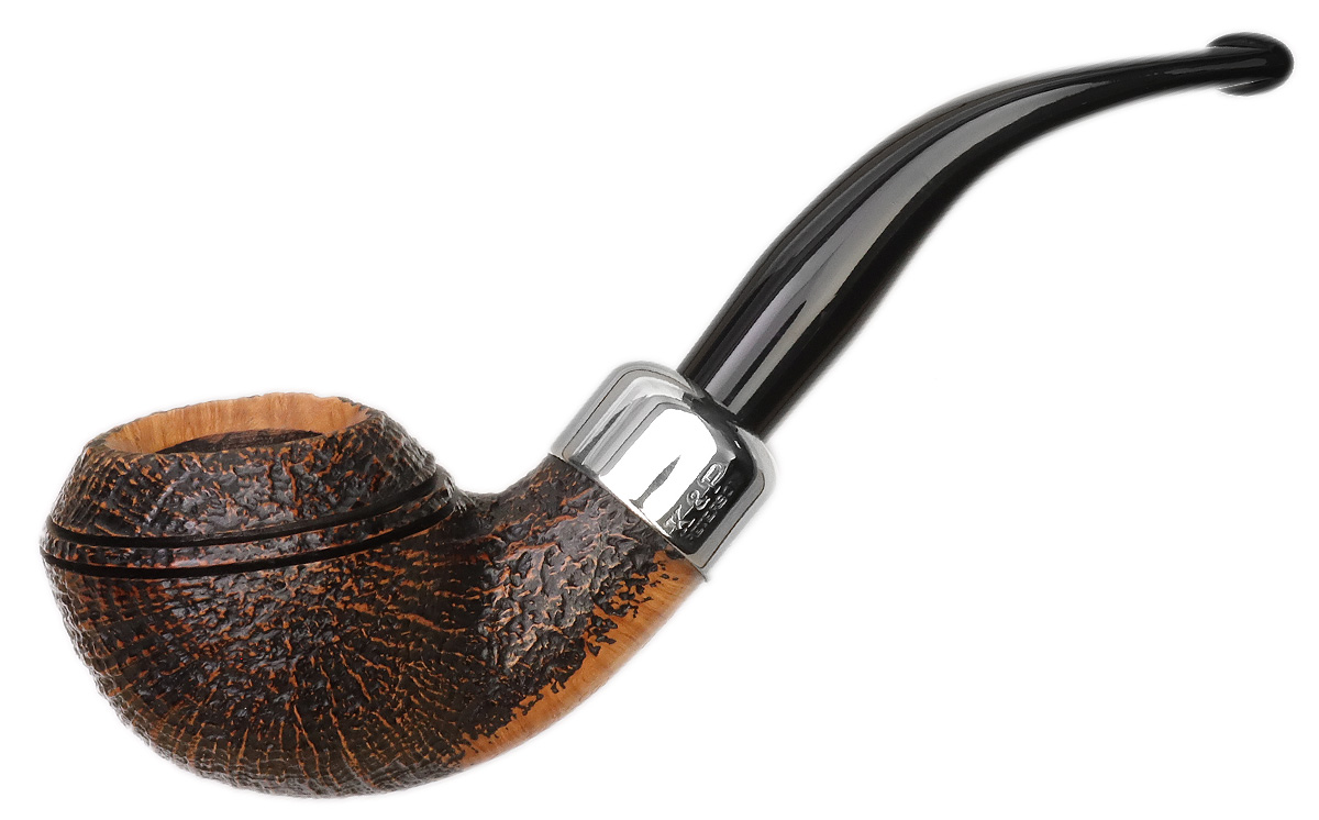 Peterson: Arklow Sandblasted (999) Fishtail Tobacco Pipe