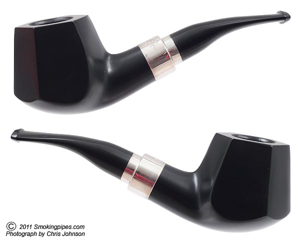 Peterson: Pipe of the Year 2011 Ebony Fishtail Tobacco Pipe