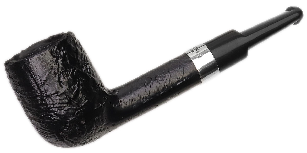 Peterson Junior Sandblasted Silver Mounted Lovat Fishtail