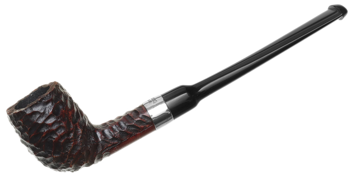 Peterson Speciality Rusticated Nickel Mounted Belgique Fishtail