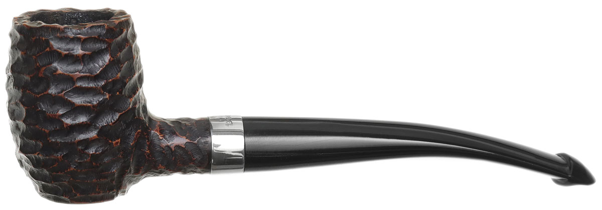 Peterson Speciality Rusticated Nickel Mounted Barrel P-Lip