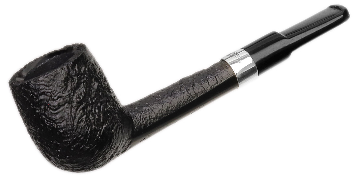 Peterson Junior Sandblasted Silver Mounted Lovat Fishtail