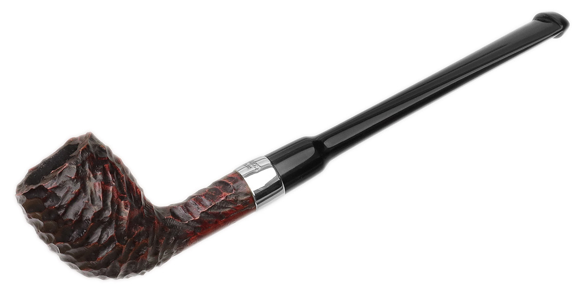 Peterson Speciality Rusticated Nickel Mounted Belgique Fishtail