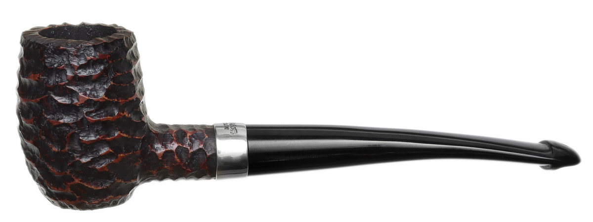 Peterson Speciality Rusticated Nickel Mounted Barrel P-Lip