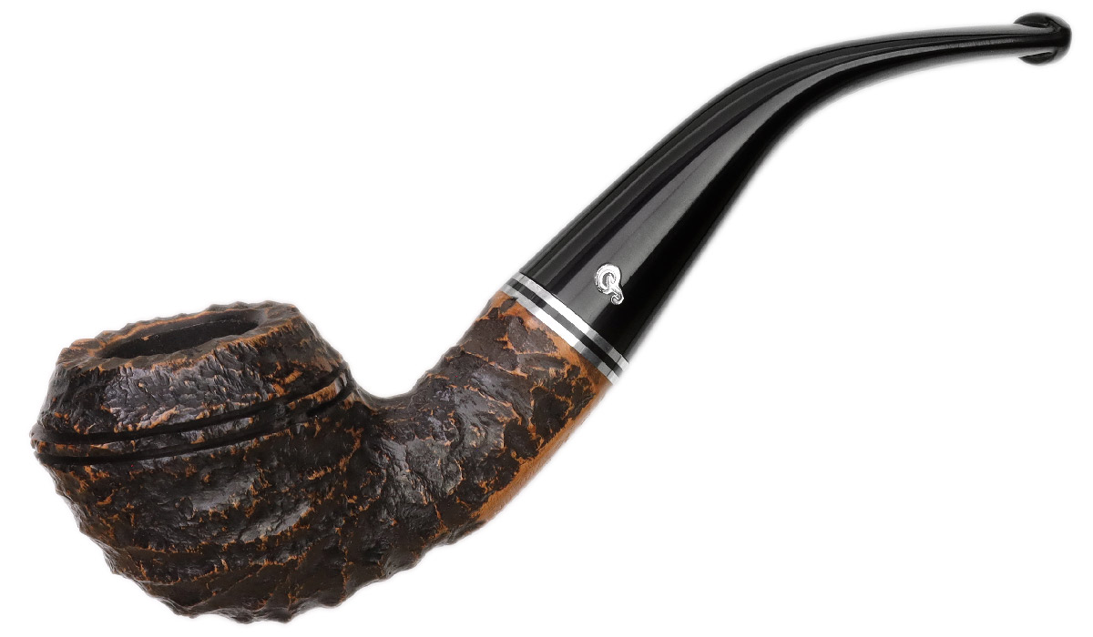 Peterson Dublin Filter Rusticated (999) Fishtail (9mm)