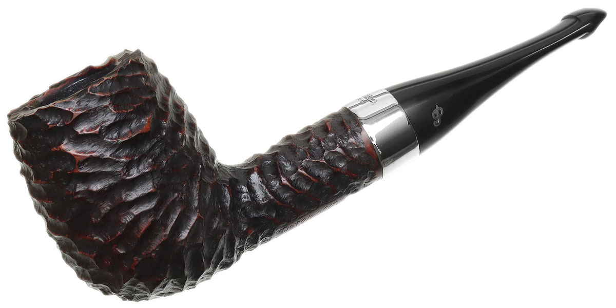 Peterson House Pipe Rusticated Billiard P-Lip