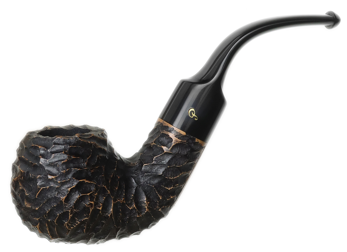 Peterson: Aran Rusticated (XL02) Fishtail Tobacco Pipe