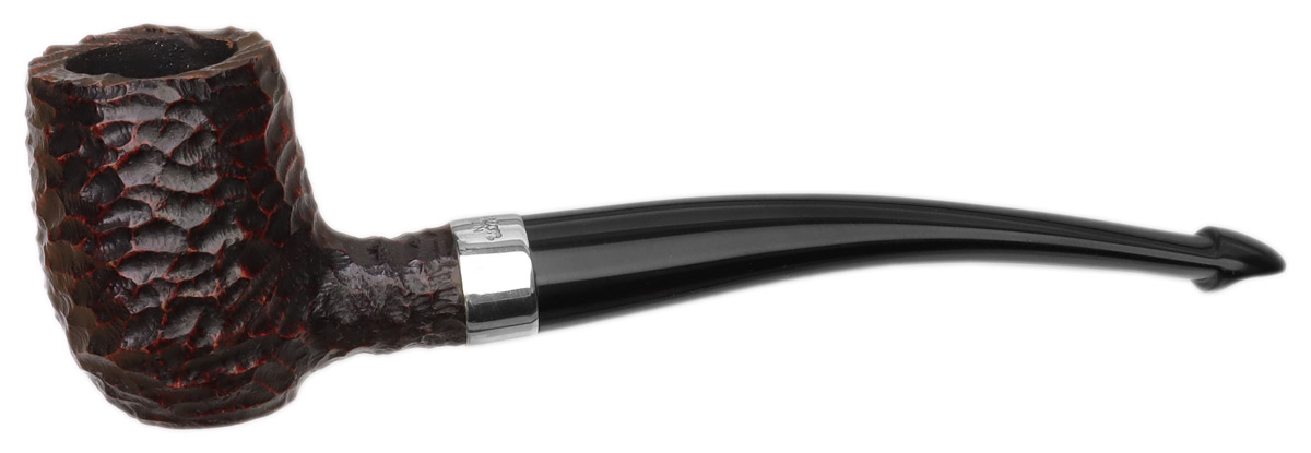 Peterson Speciality Rusticated Nickel Mounted Barrel P-Lip