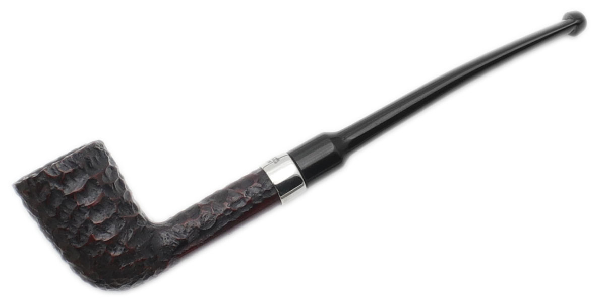 Peterson Speciality Rusticated Nickel Mounted Dublin Fishtail