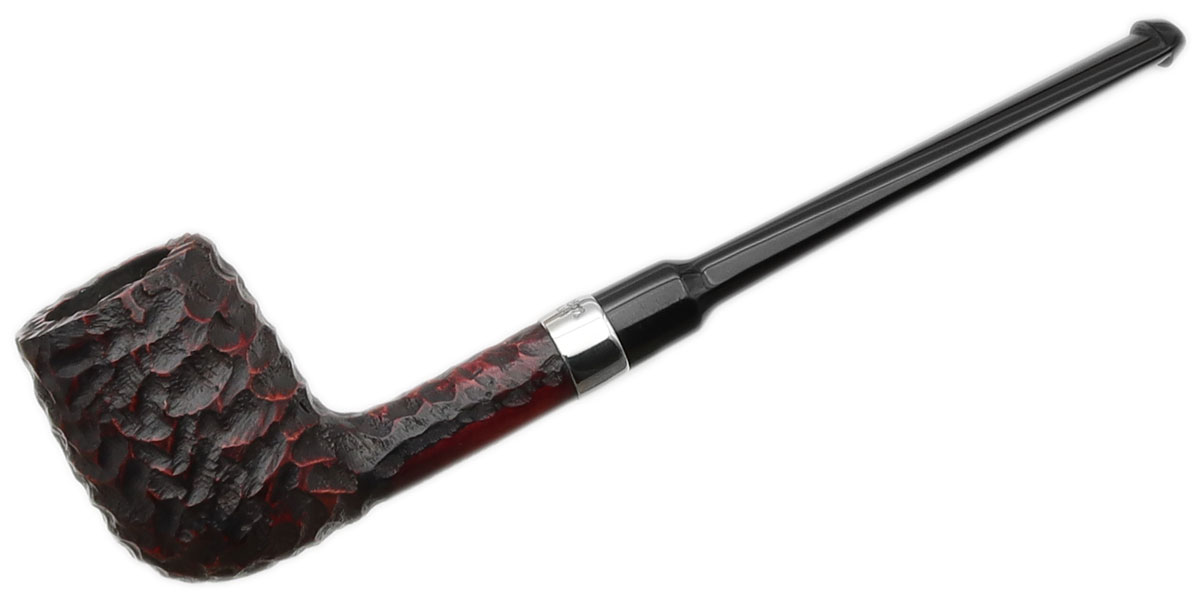 Peterson Speciality Rusticated Nickel Mounted Billiard Fishtail