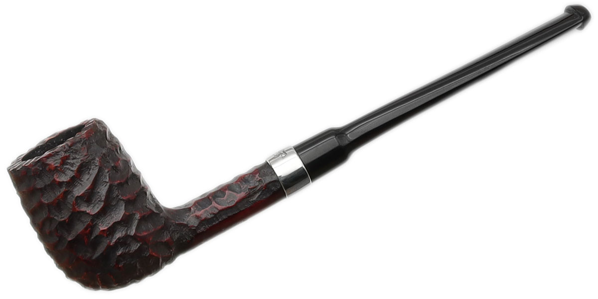 Peterson Speciality Rusticated Nickel Mounted Billiard Fishtail