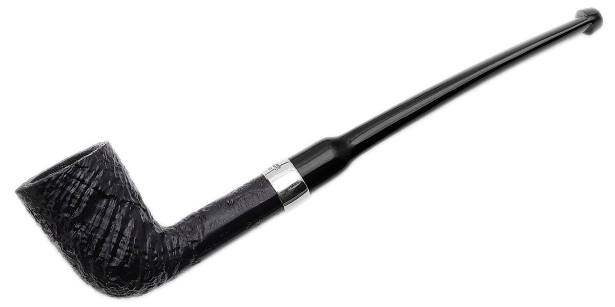 Peterson Speciality Sandblasted Nickel Mounted Dublin Fishtail