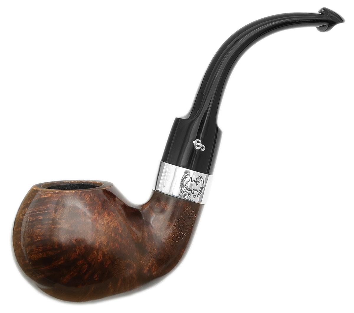 sherlock holmes pipe tobacco Sherlock Holmes Dark Smooth Lestrade P-Lip Tobacco Pipe