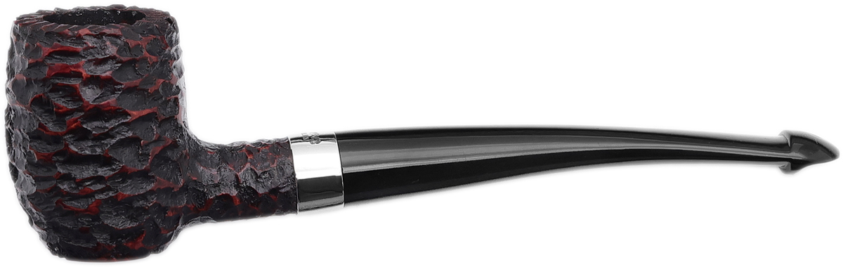 Peterson Speciality Rusticated Nickel Mounted Barrel P-Lip