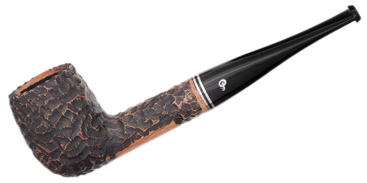 Peterson Dublin Filter Rusticated (6) Fishtail (9mm)