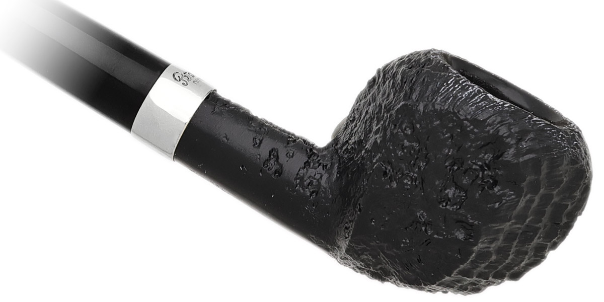 Peterson Churchwarden Sandblasted Paneled Acorn Fishtail