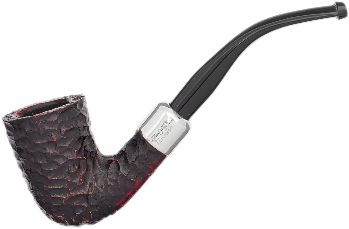 Peterson Irish Made Army Rusticated (128) Fishtail