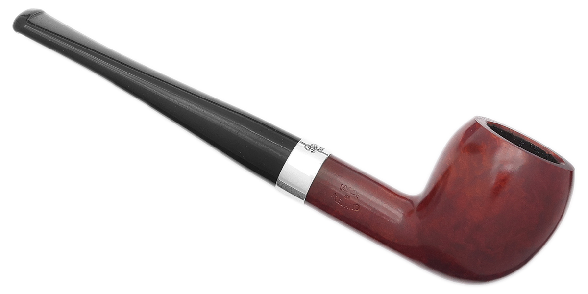 Peterson Junior Terracotta Silver Mounted Pear Fishtail