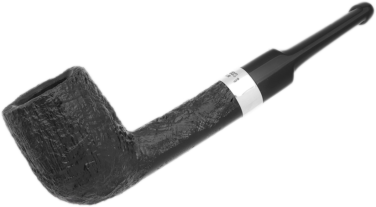 Peterson Junior Sandblasted Silver Mounted Lovat Fishtail