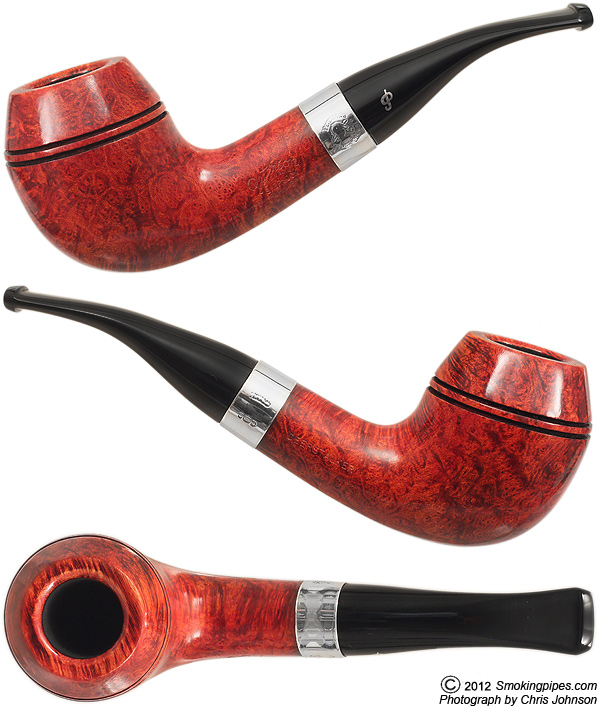 Peterson Sherlock Holmes Smooth Brown Deerstalker Fishtail