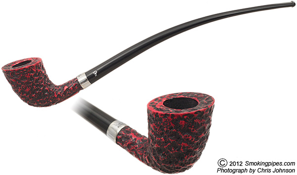 Peterson Rusticated Bent Dublin Churchwarden (D6) Fishtail