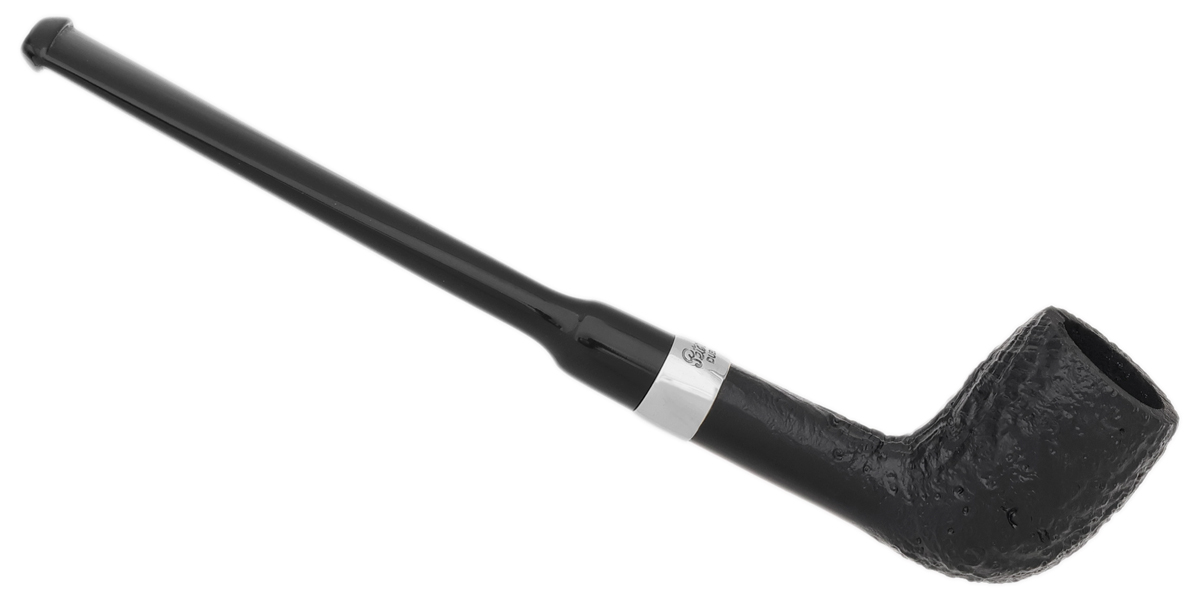 Peterson Speciality Sandblasted Nickel Mounted Belgique Fishtail