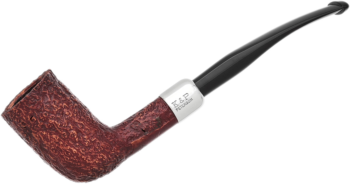Peterson Irish Made Army Sandblasted (124) Fishtail