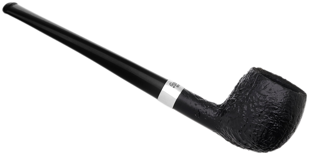 Peterson Junior Sandblasted Silver Mounted Straight Apple Fishtail