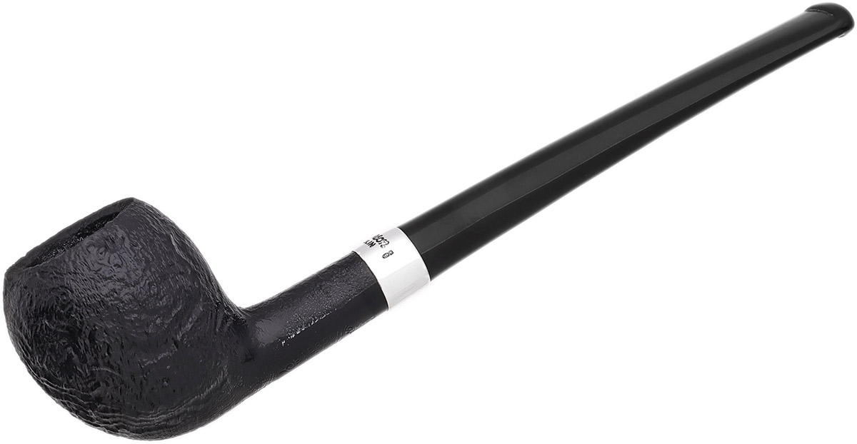 Peterson Junior Sandblasted Silver Mounted Acorn Fishtail