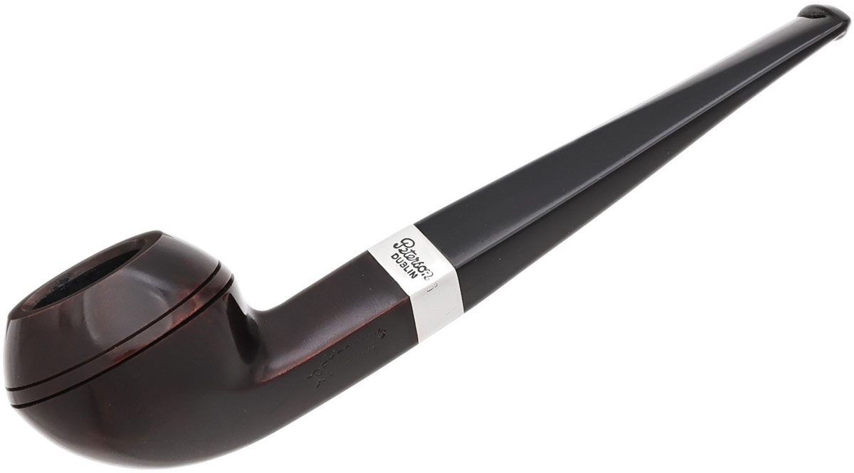 Peterson Junior Heritage Silver Mounted Straight Bulldog Fishtail