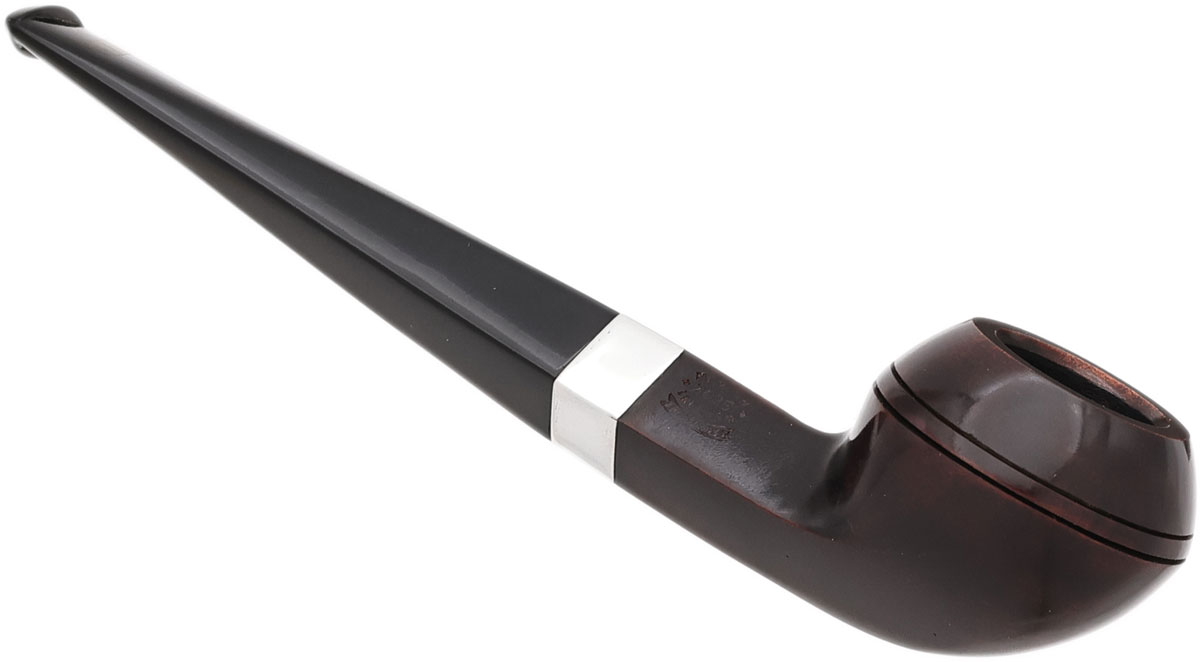 Peterson Junior Heritage Silver Mounted Straight Bulldog Fishtail