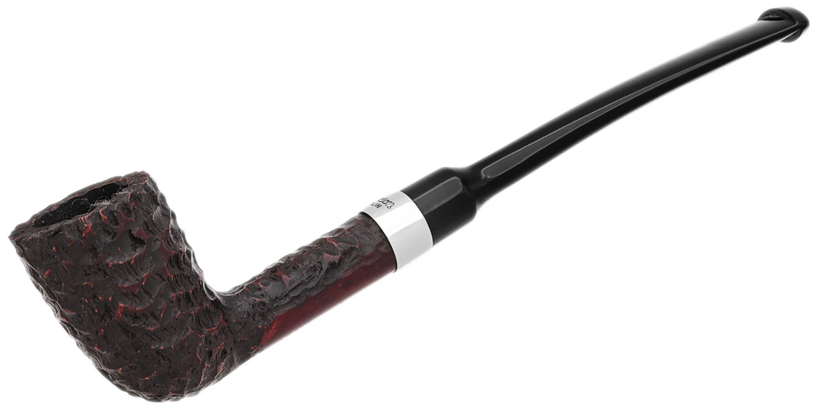 Peterson Speciality Rusticated Nickel Mounted Dublin Fishtail
