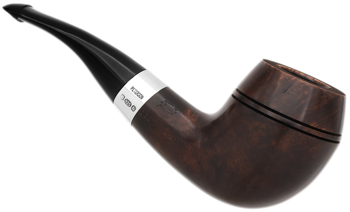 Peterson Sherlock Holmes Dark Smooth Deerstalker P-Lip